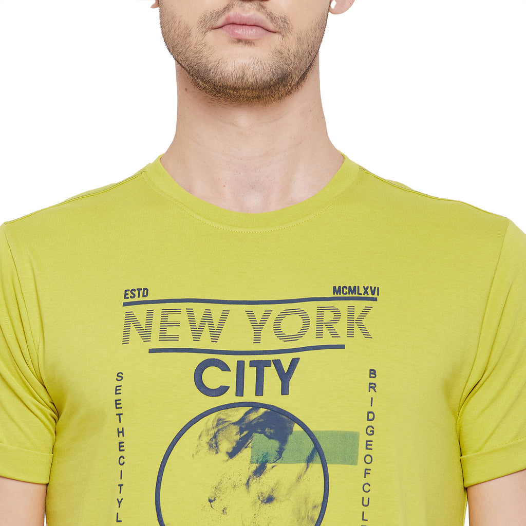 Duke Urban Men Half Sleeve Cotton T-shirt (LQ3918)
