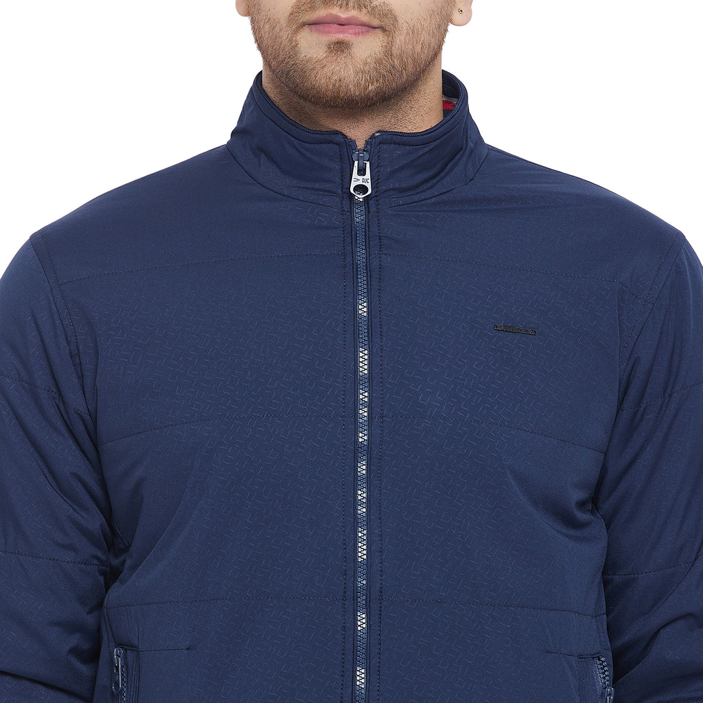 Duke Urban Men Full Sleeve Embossed Quilted Jacket (SDZ957)