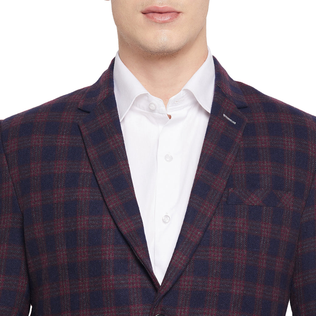 Duke Urban Men Full Sleeve Lapel Neck Coat (SDZ935)