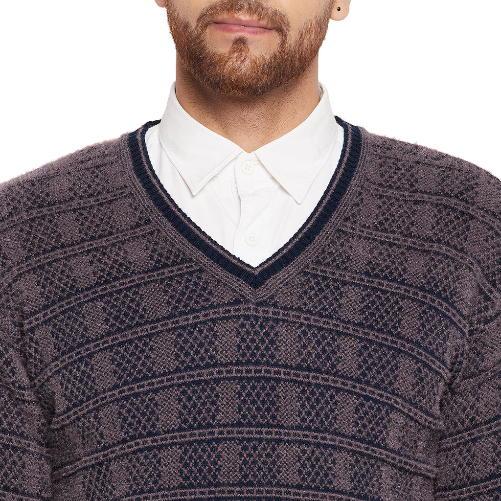 Duke Urban Men Full Sleeve V-Neck Sweater (SDS2068)