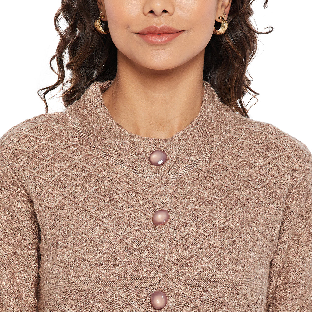 Duke Urban Women Round Neck Cardigan  (SDS1046)