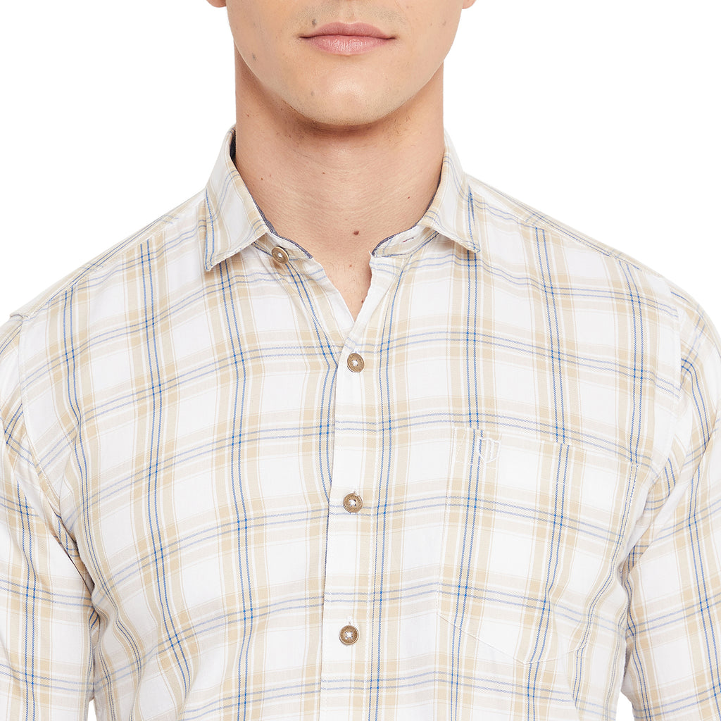 Duke Urban Men Full Sleeve Cotton Shirt (SDO8CKTO)