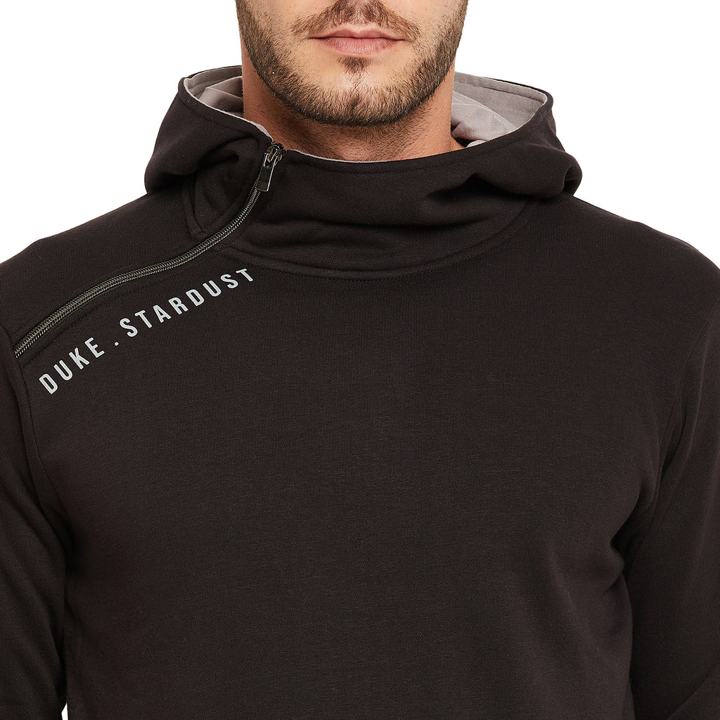 Duke Urban Men Asymmetric Neck Sweatshirt (MLF3801)