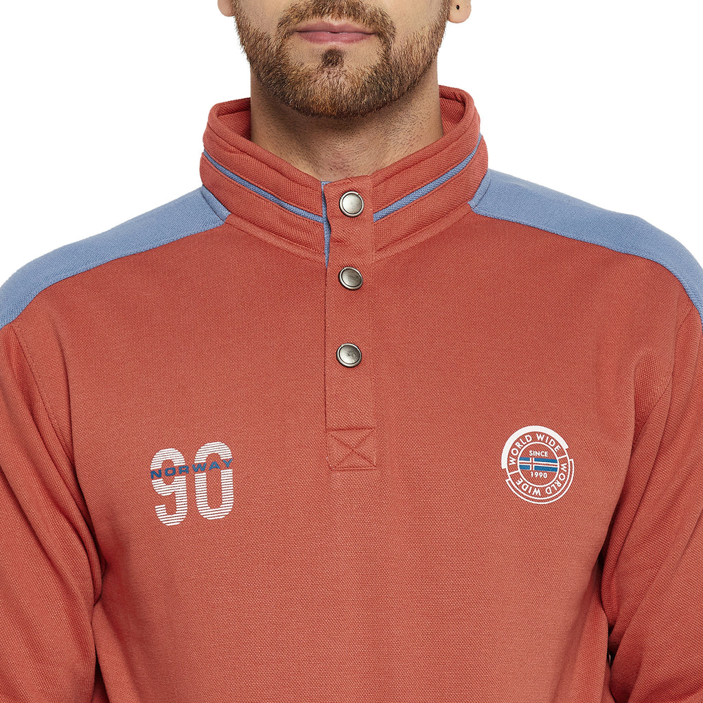 Duke Urban Men Collared Sweatshirt (LF6129)