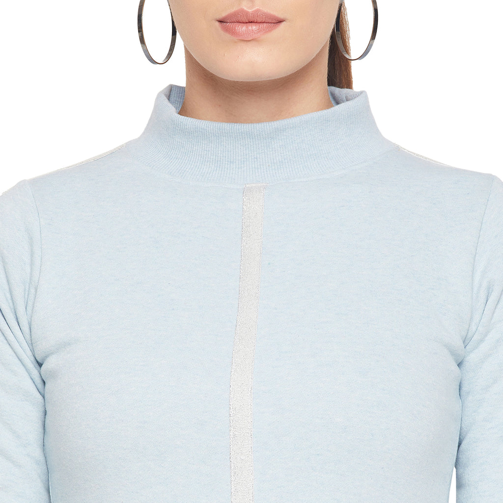 Duke Urban Women Full Sleeve High Neck Sweatshirt (LFX770)
