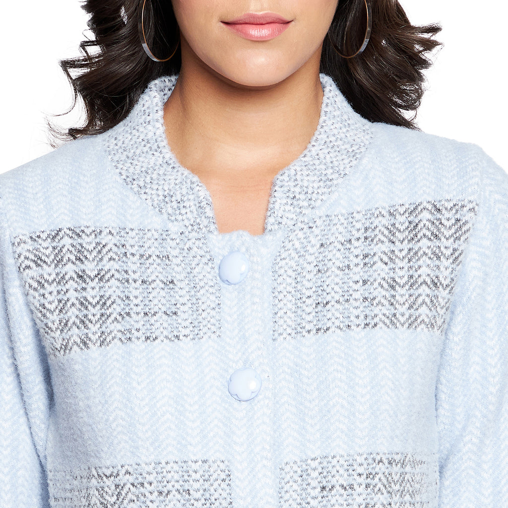 Duke Urban Women Full sleeve Collared Neck Cardigan (SDS1115)