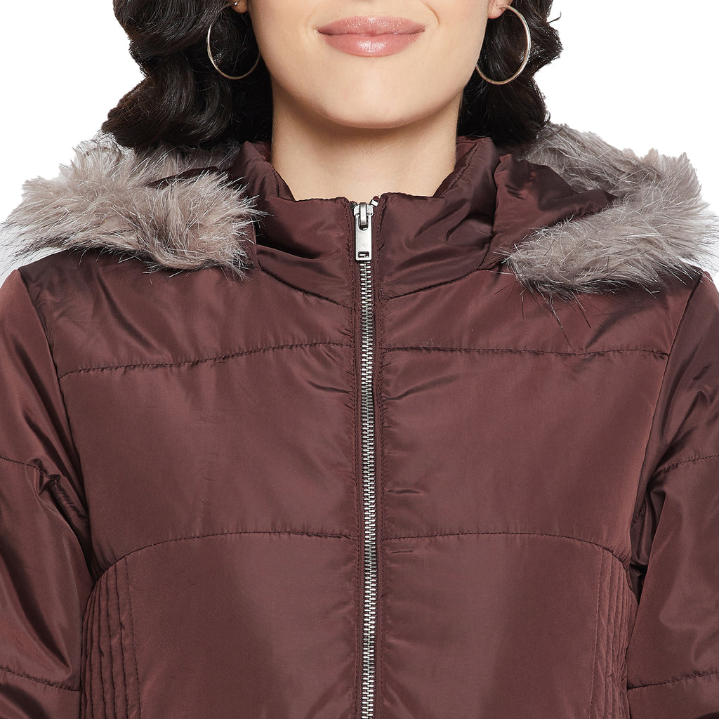 Duke Urban Women Full sleeve Hooded Jacket (SDZ1923)
