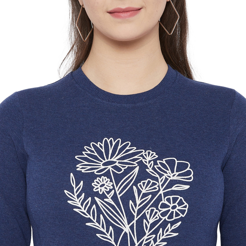 Duke Urban Women Round Neck Sweatshirt (MLFX674)