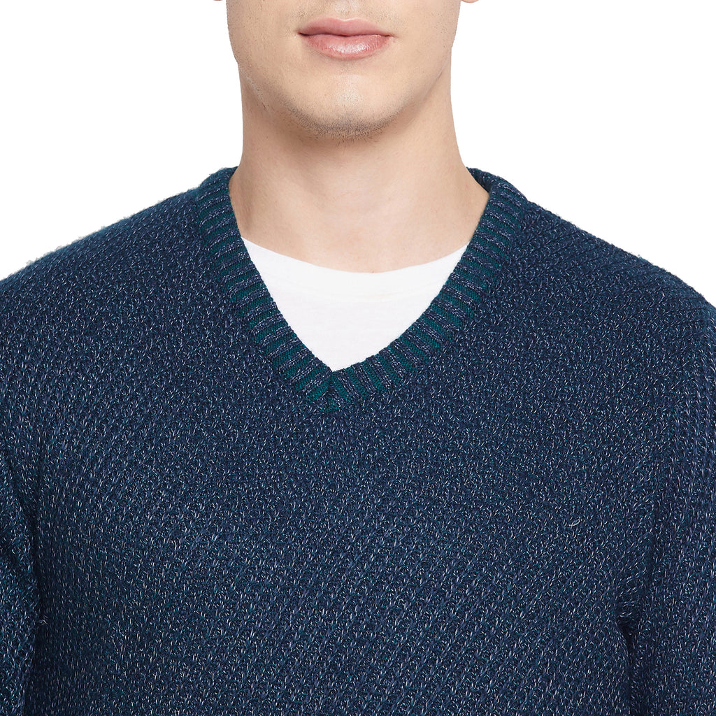 Duke Urban Men V Neck Full Sleeve Sweater (SDS669)