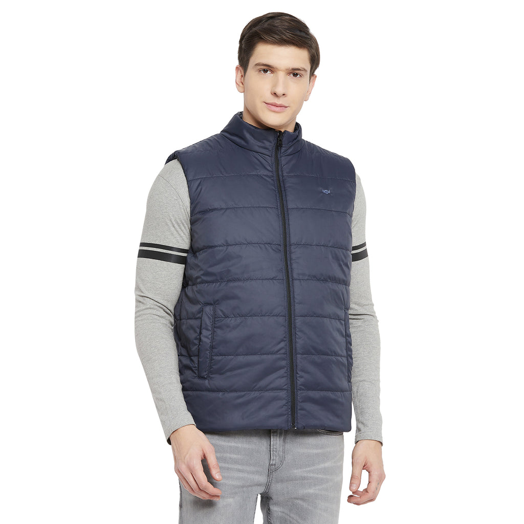 Duke Urban Men Sleeveless Reversible Jacket (SDZ907)