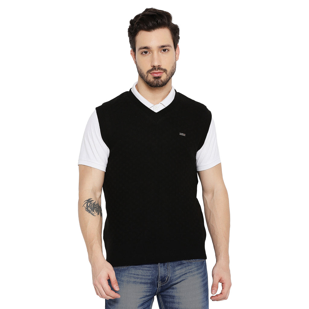 Duke Urban Men Sleeveless Reversible Sweater (SDS2037)