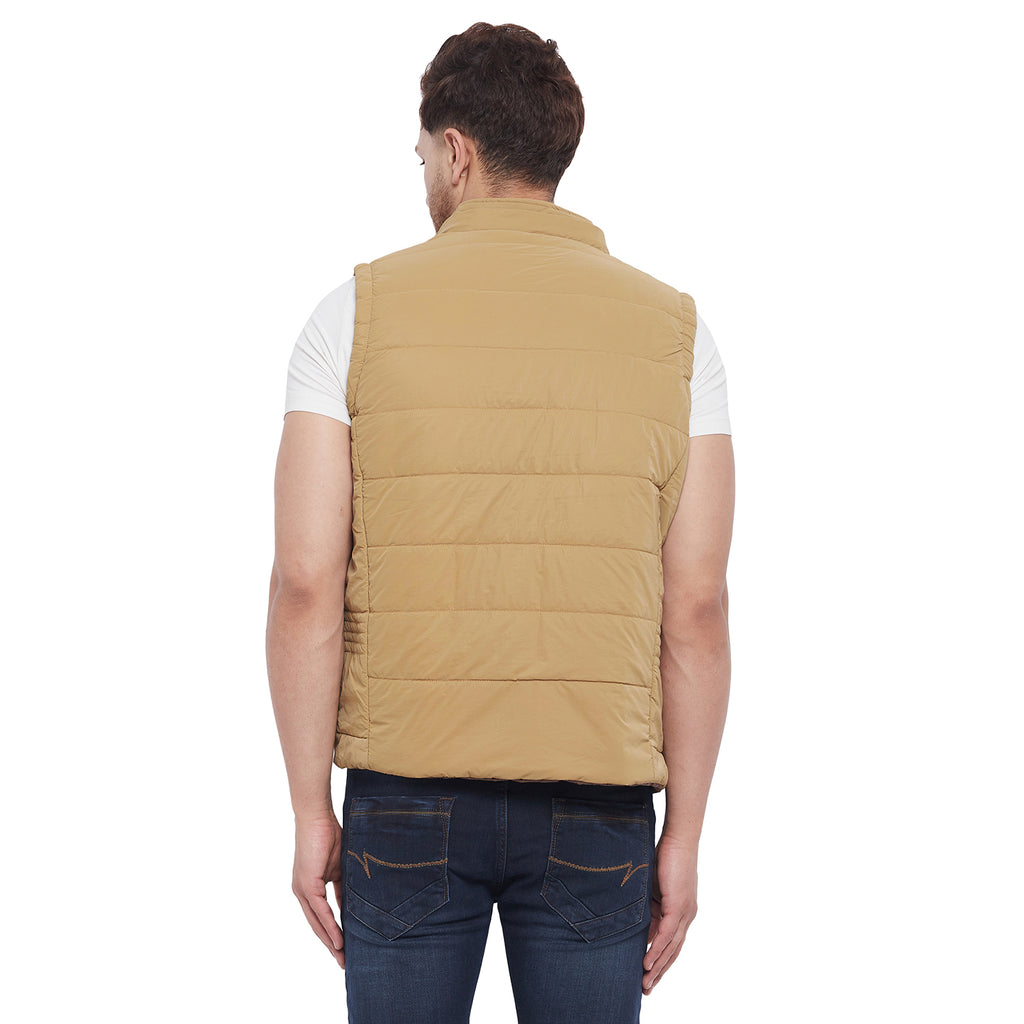 Duke Urban Men Sleeveless Reversible Jacket (SDZ913)