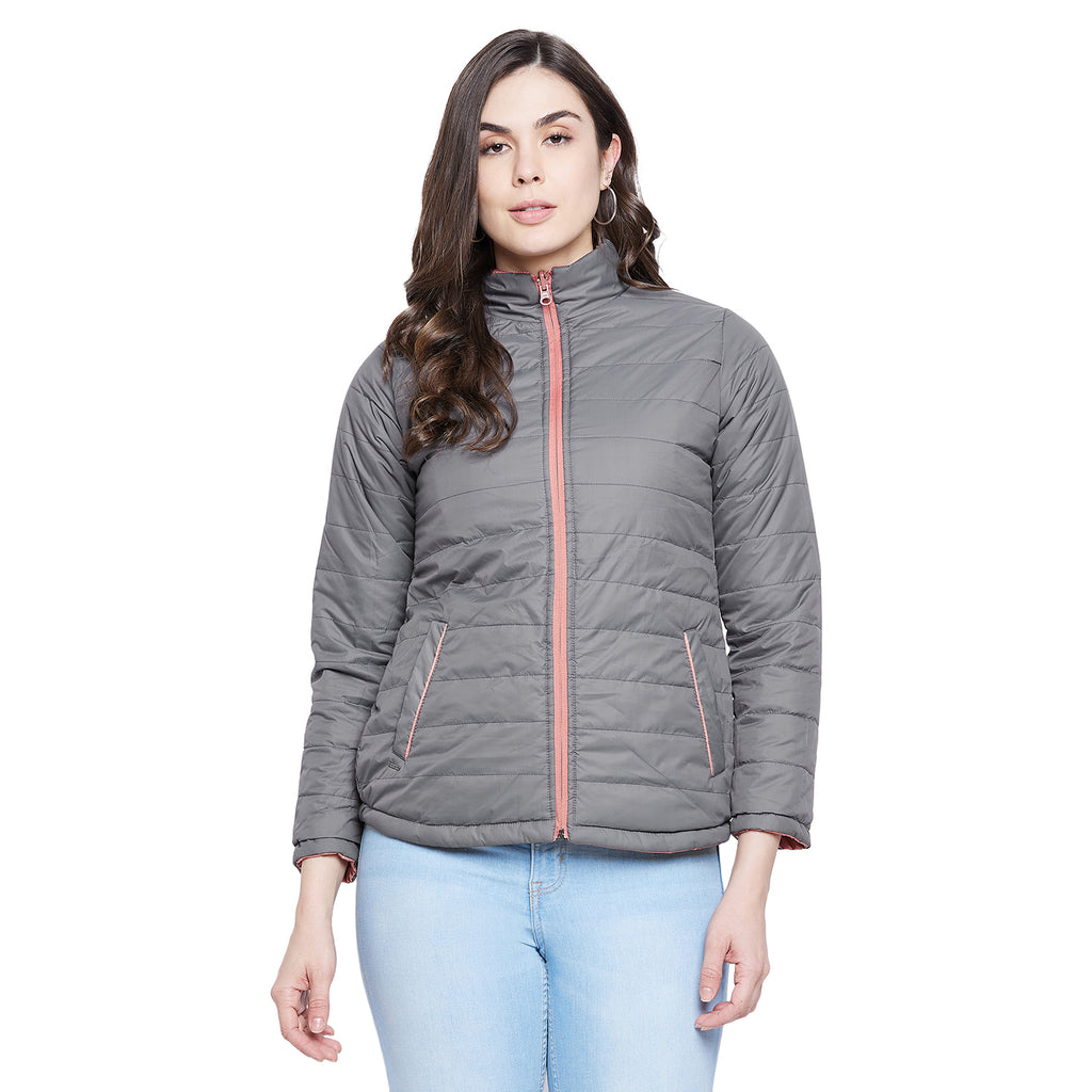 Duke Urban Women Full Sleeve Reversible Jacket (SDZ6716)