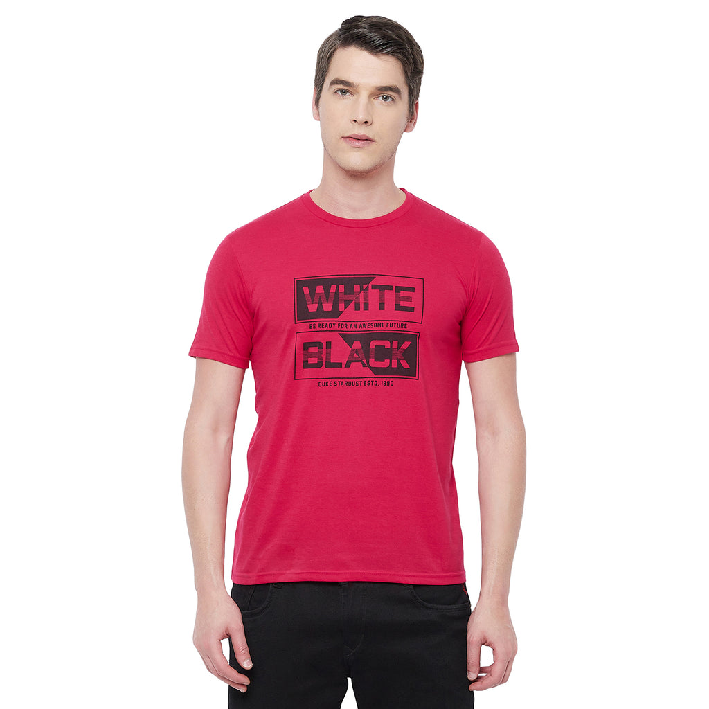 Duke Urban Men Half Sleeve Cotton T-shirt (ONSDVP37)