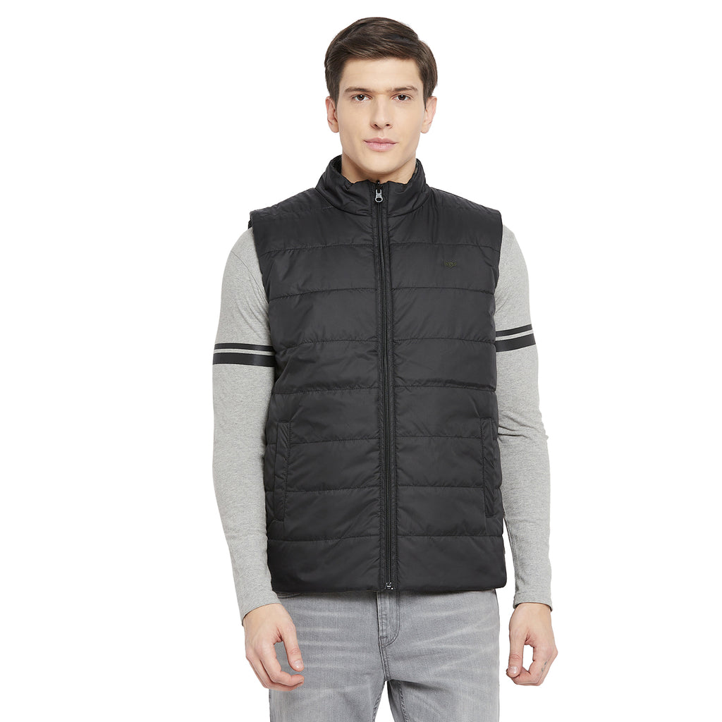 Duke Urban Men Sleeveless Reversible Jacket (SDZ907)