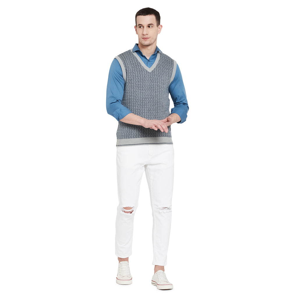 Duke Urban Men Sleeveless Sweater (SDS710)