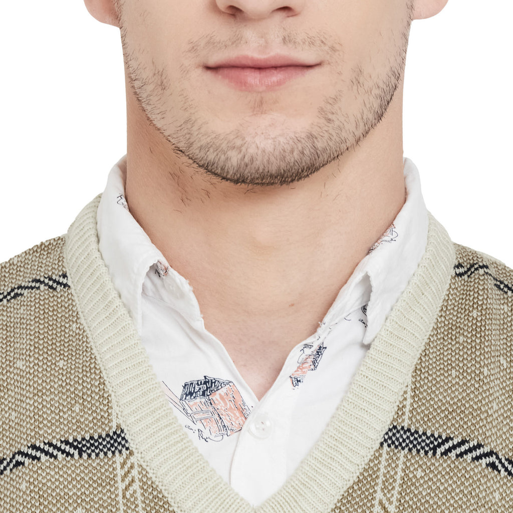 Duke Urban Men Sleeveless Sweater (SDS708)