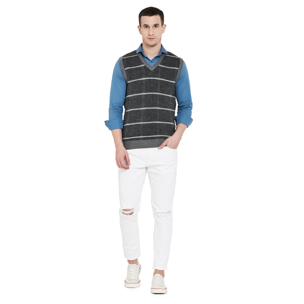 Duke Urban Men Sleeveless Sweater (SDS708)