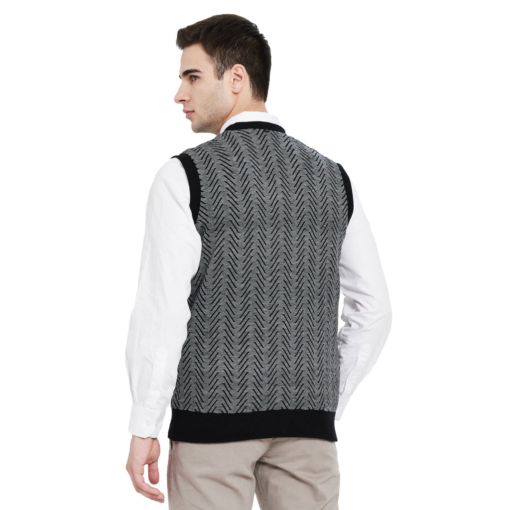 Duke Urban Men Sleeveless Reversible Sweater (SDS702)