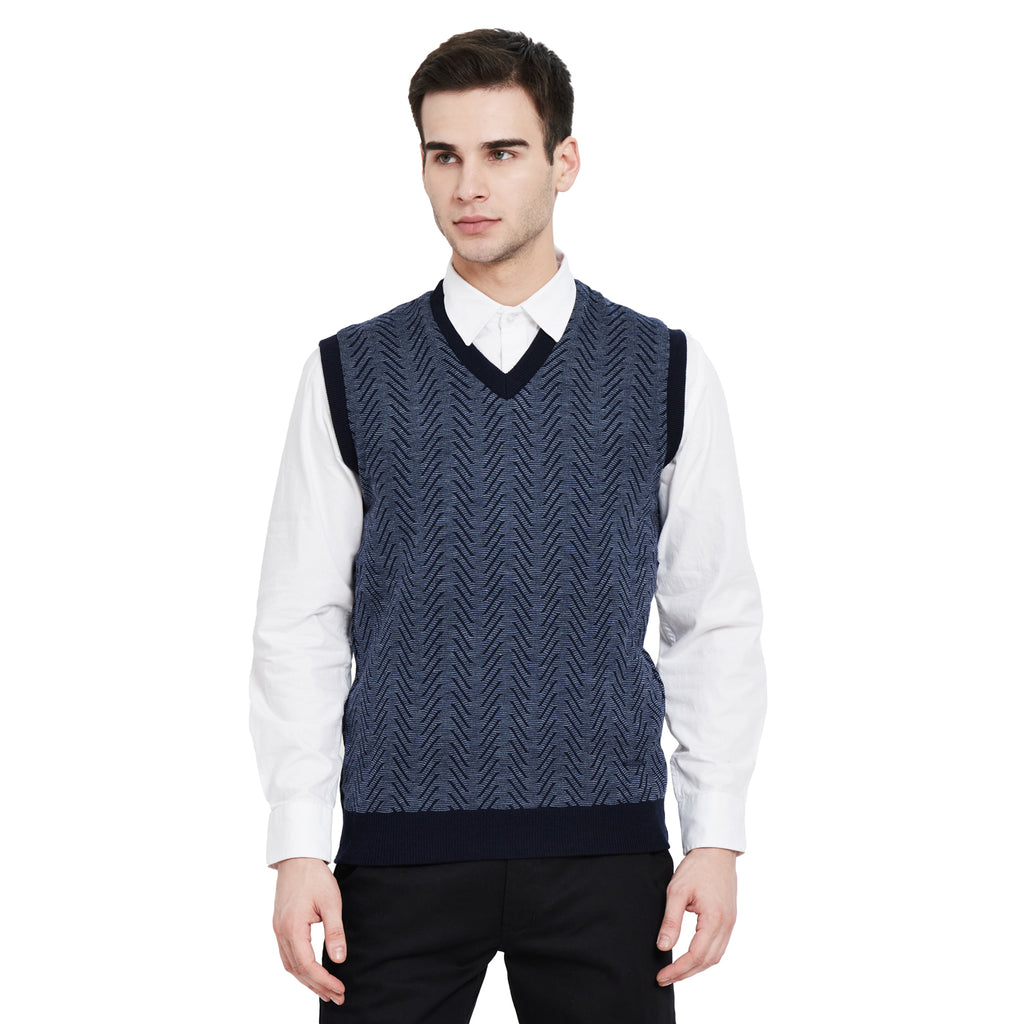 Duke Urban Men Sleeveless Reversible Sweater (SDS702)