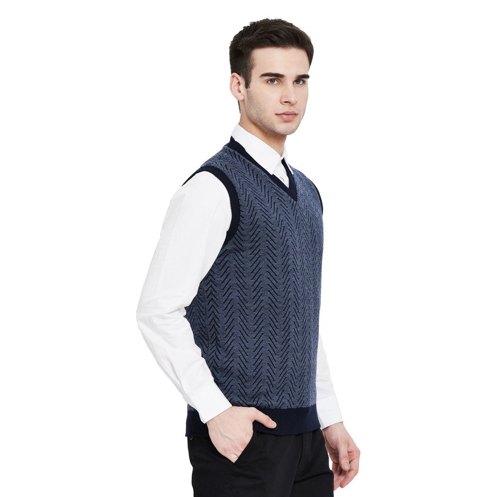 Duke Urban Men Sleeveless Reversible Sweater (SDS702)