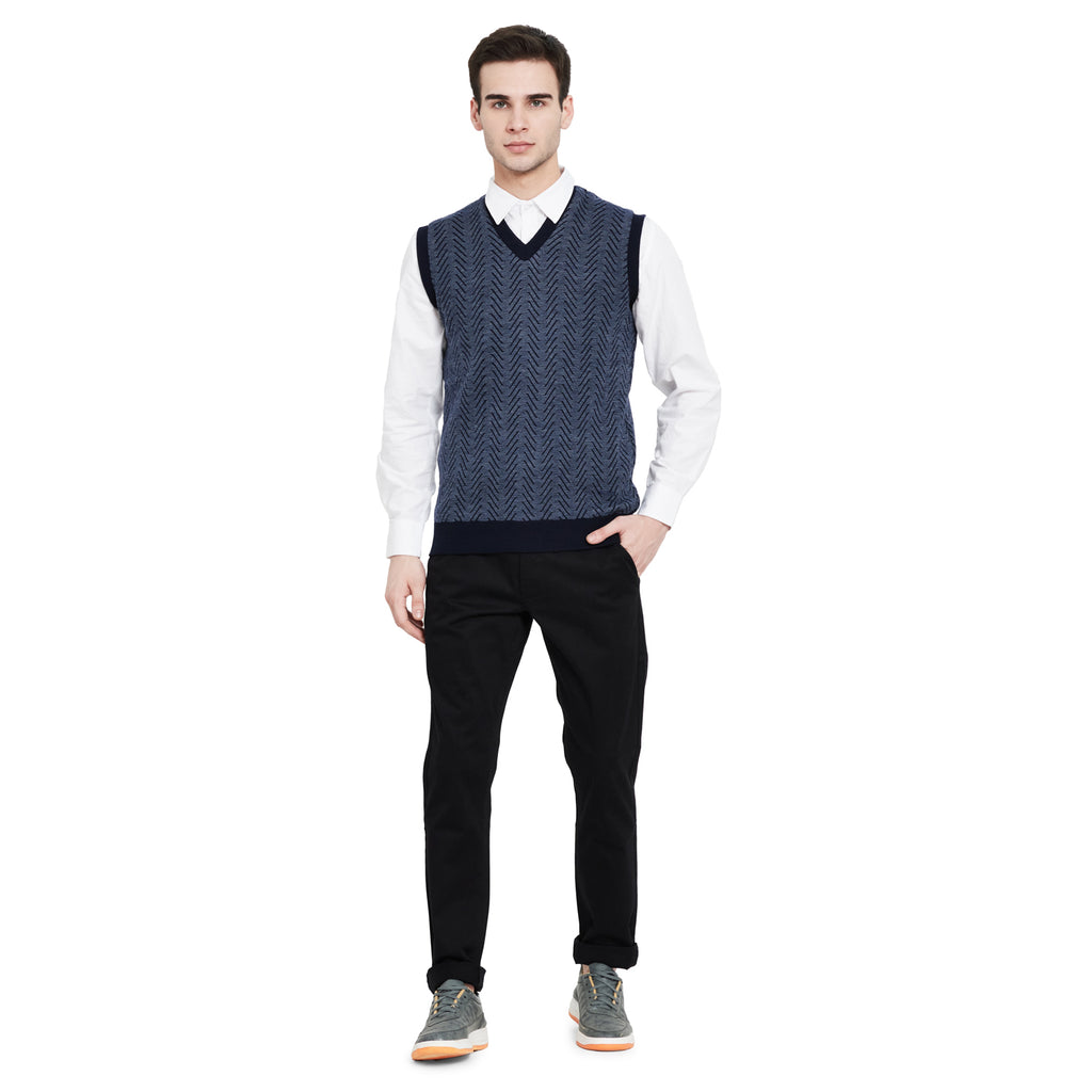 Duke Urban Men Sleeveless Reversible Sweater (SDS702)