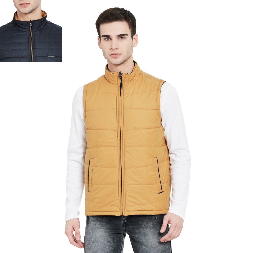 Duke Urban Men Sleeveless Reversible Jacket (SDZ911)