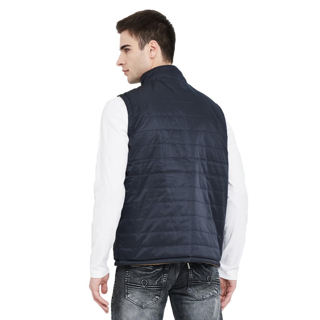 Duke Urban Men Sleeveless Reversible Jacket (SDZ911)