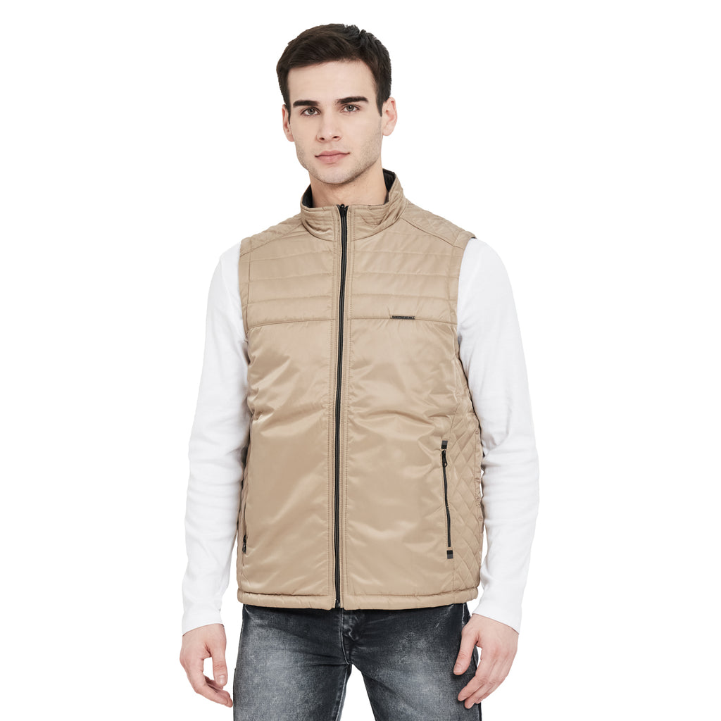 Duke Urban Men Sleeveless Reversible Jacket (SDZ911)