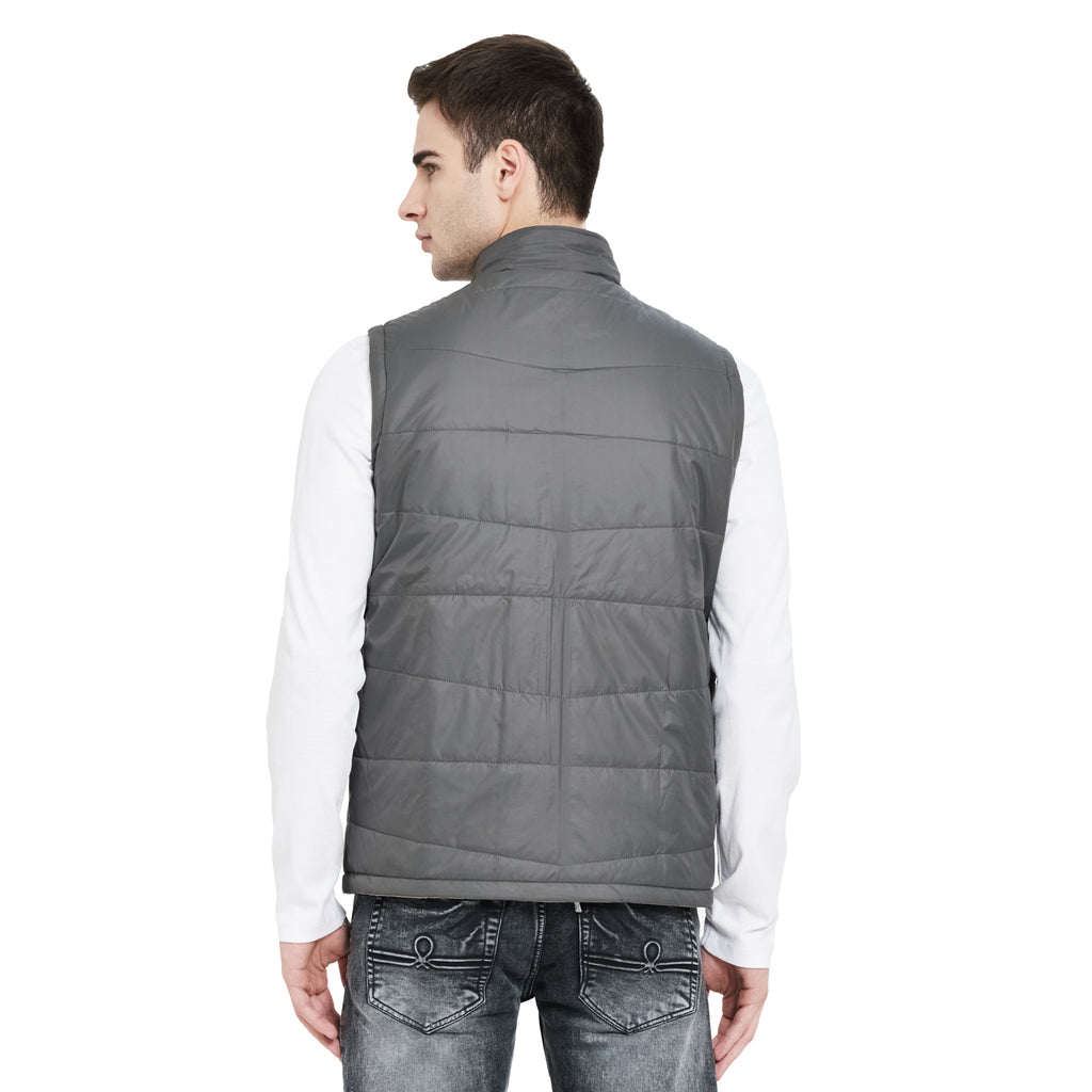 Duke Urban Men Sleeveless Reversible Jacket (SDZ911)