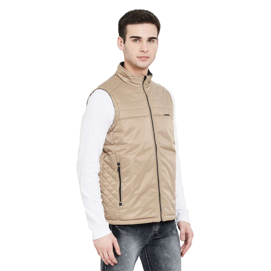 Duke Urban Men Sleeveless Reversible Jacket (SDZ911)