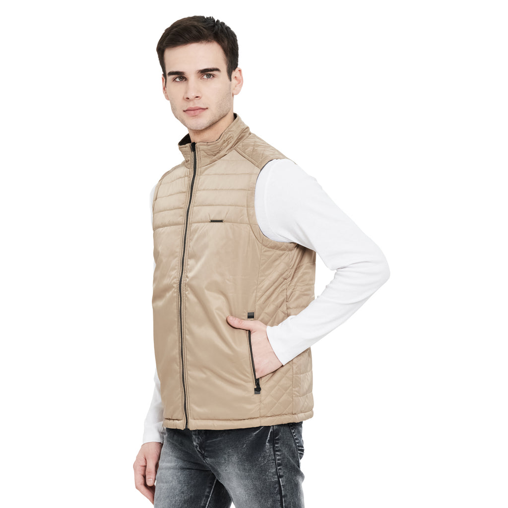 Duke Urban Men Sleeveless Reversible Jacket (SDZ911)