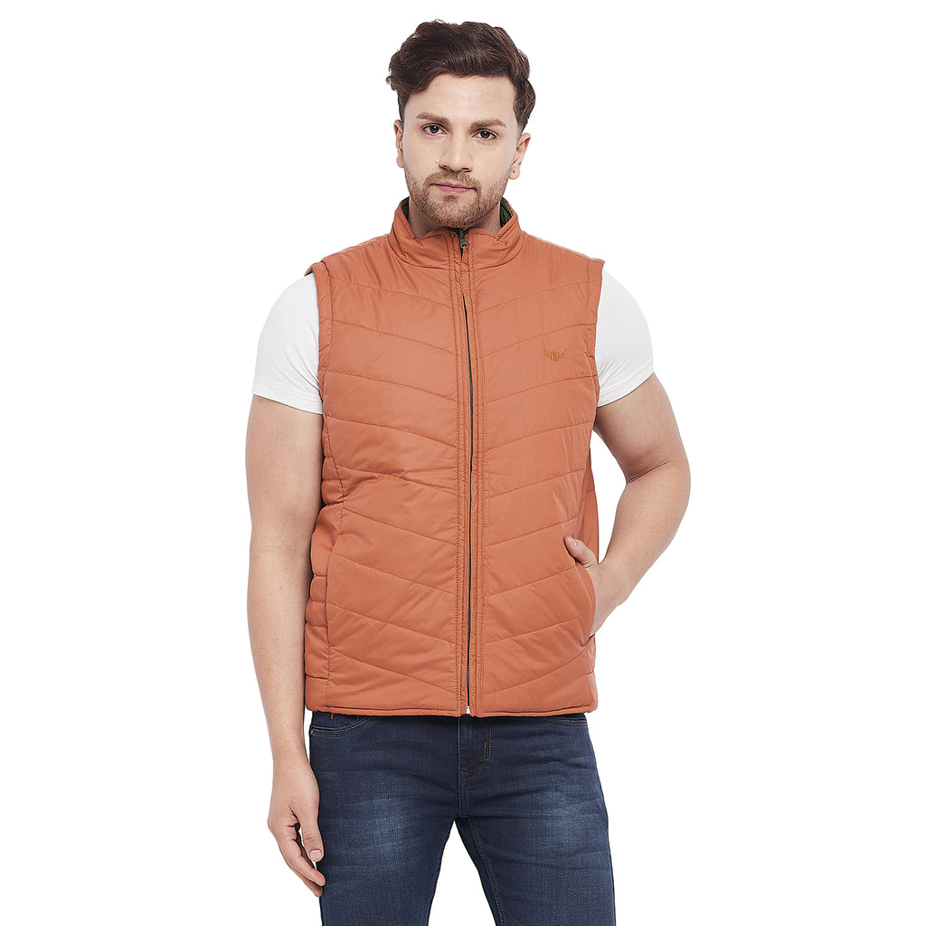Duke Urban Men Sleeveless Reversible Jacket (SDZ913)