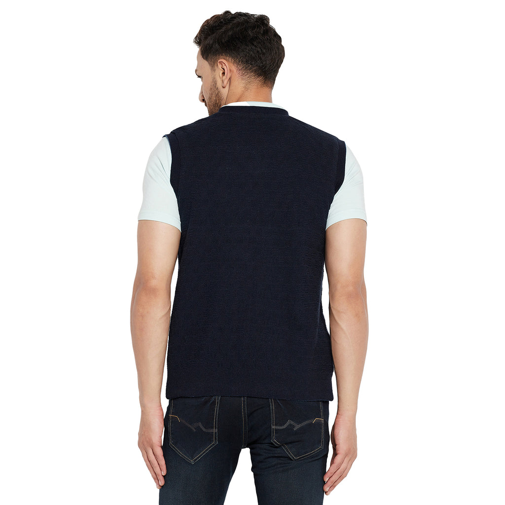 Duke Urban Men Sleeveless Reversible Sweater (SDS2038)