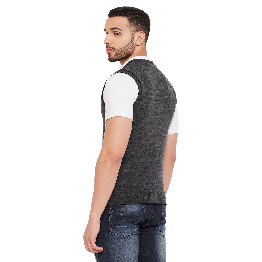 Duke Urban Men Sleeveless Reversible Sweater (SDS2040)