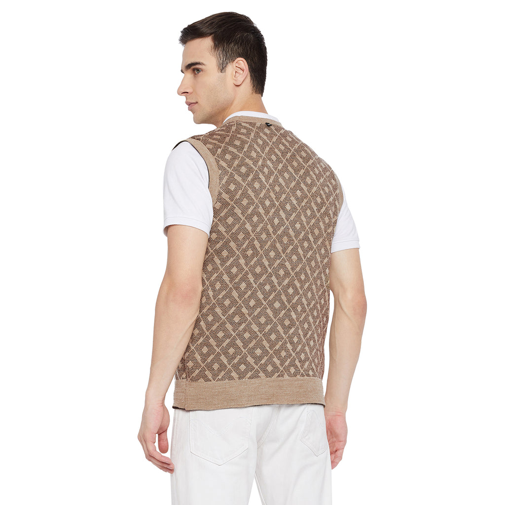 Duke Urban Men Sleeveless Reversible Sweater (SDS701)