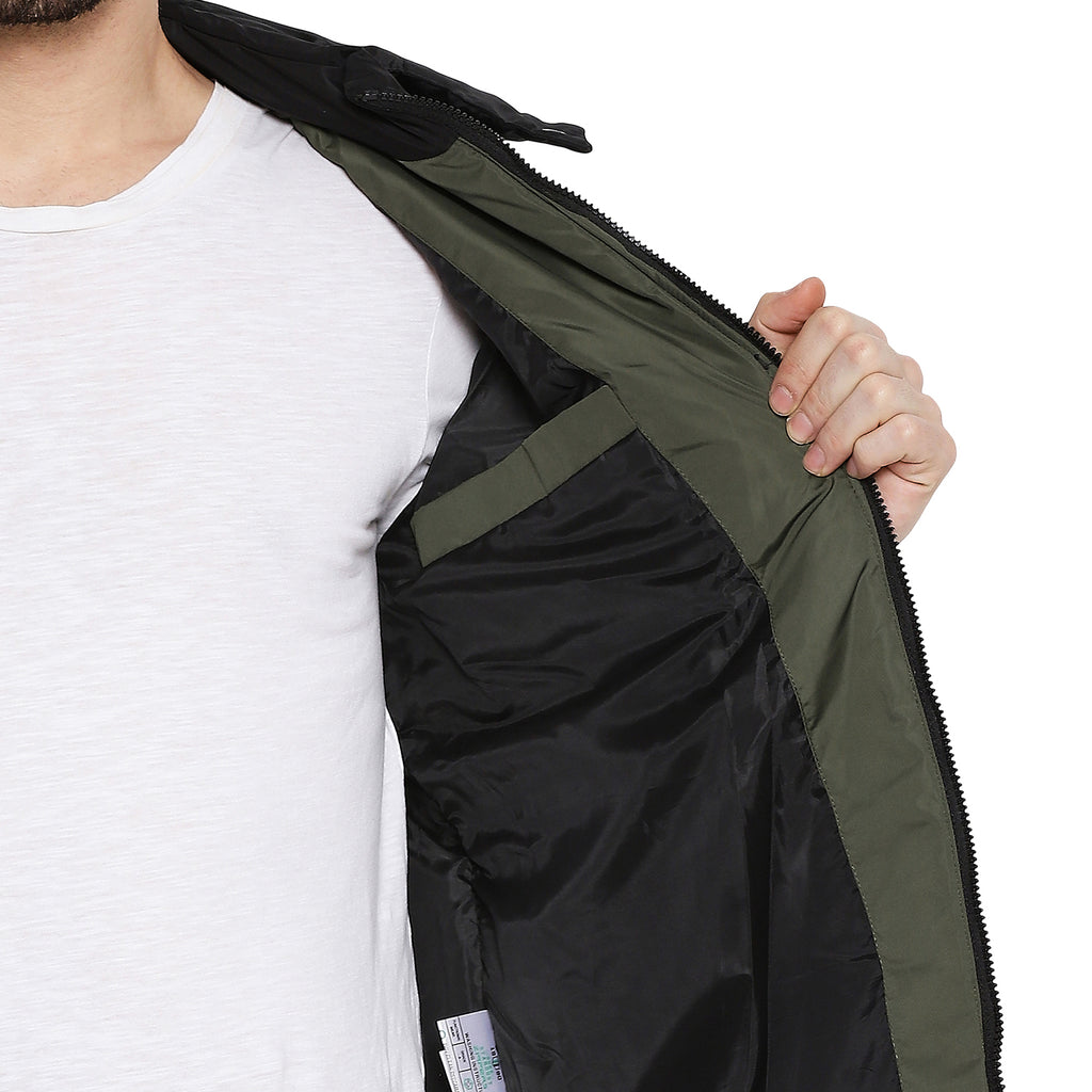 Duke Urban Men Full Sleeve Hooded Jacket (SDZ1068)