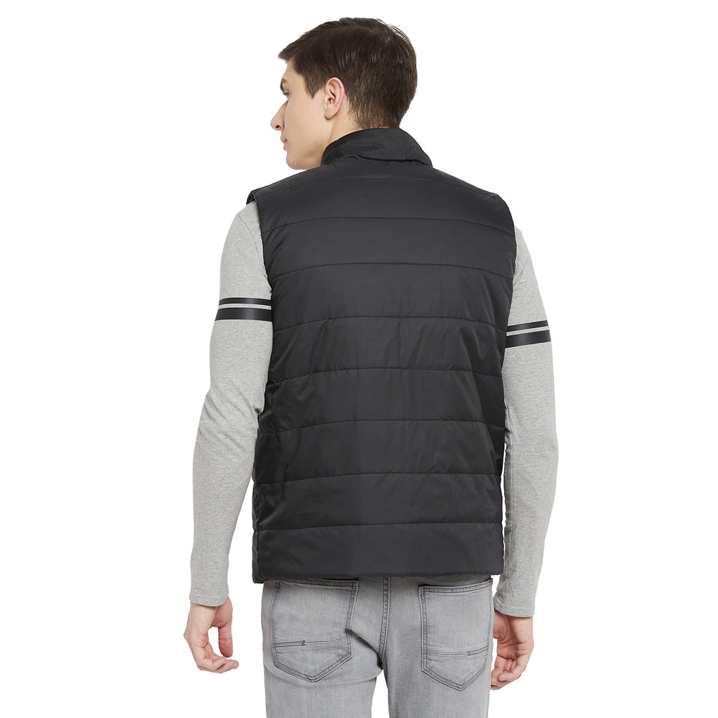 Duke Urban Men Sleeveless Reversible Jacket (SDZ907)