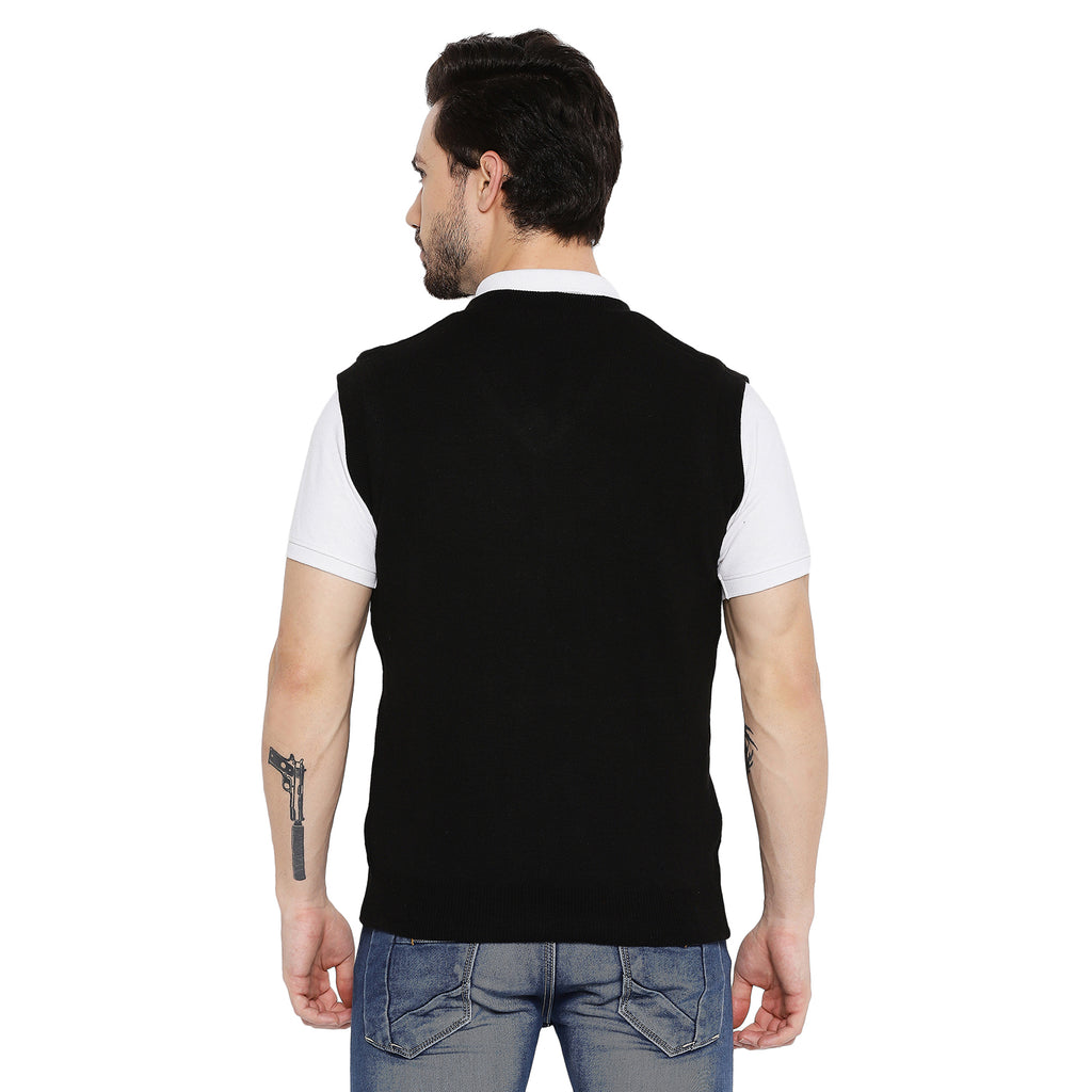 Duke Urban Men Sleeveless Reversible Sweater (SDS2037)