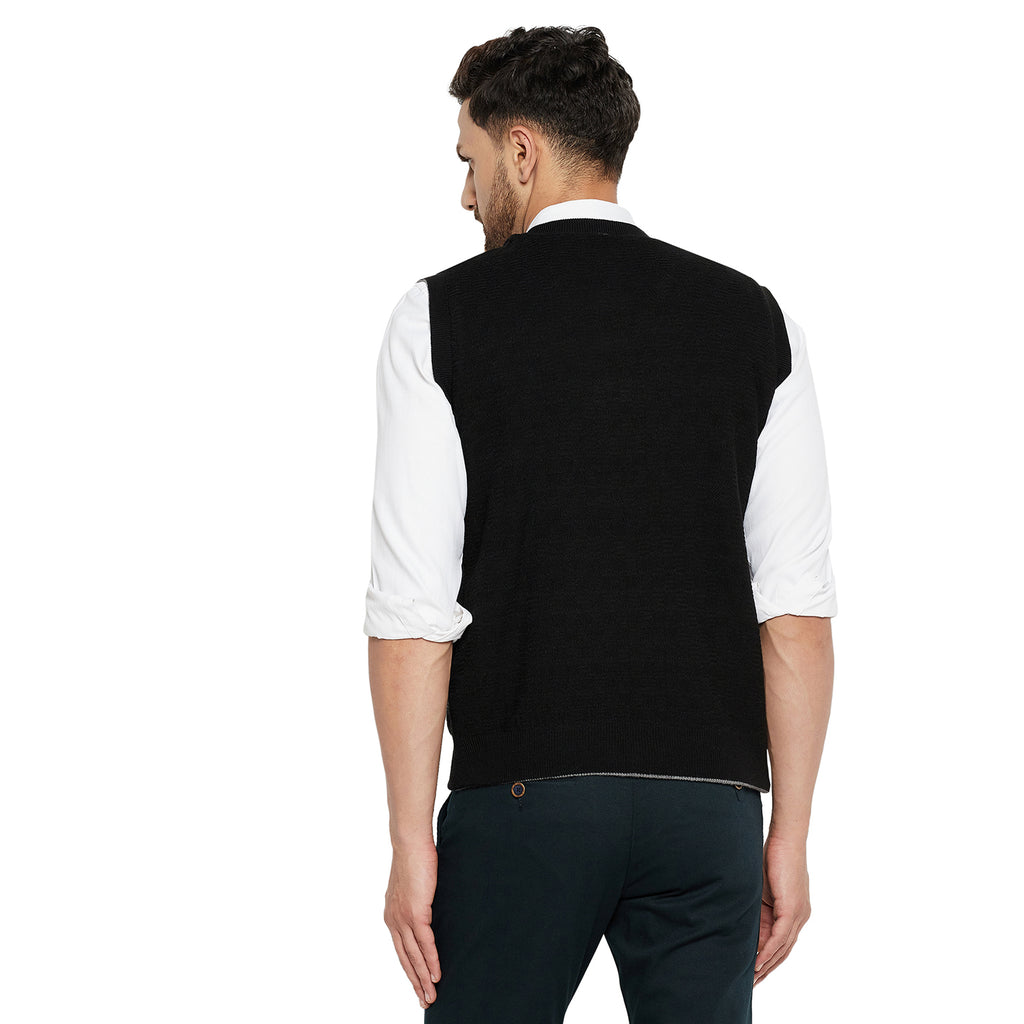 Duke Urban Men Sleeveless Reversible Sweater (SDS2038)