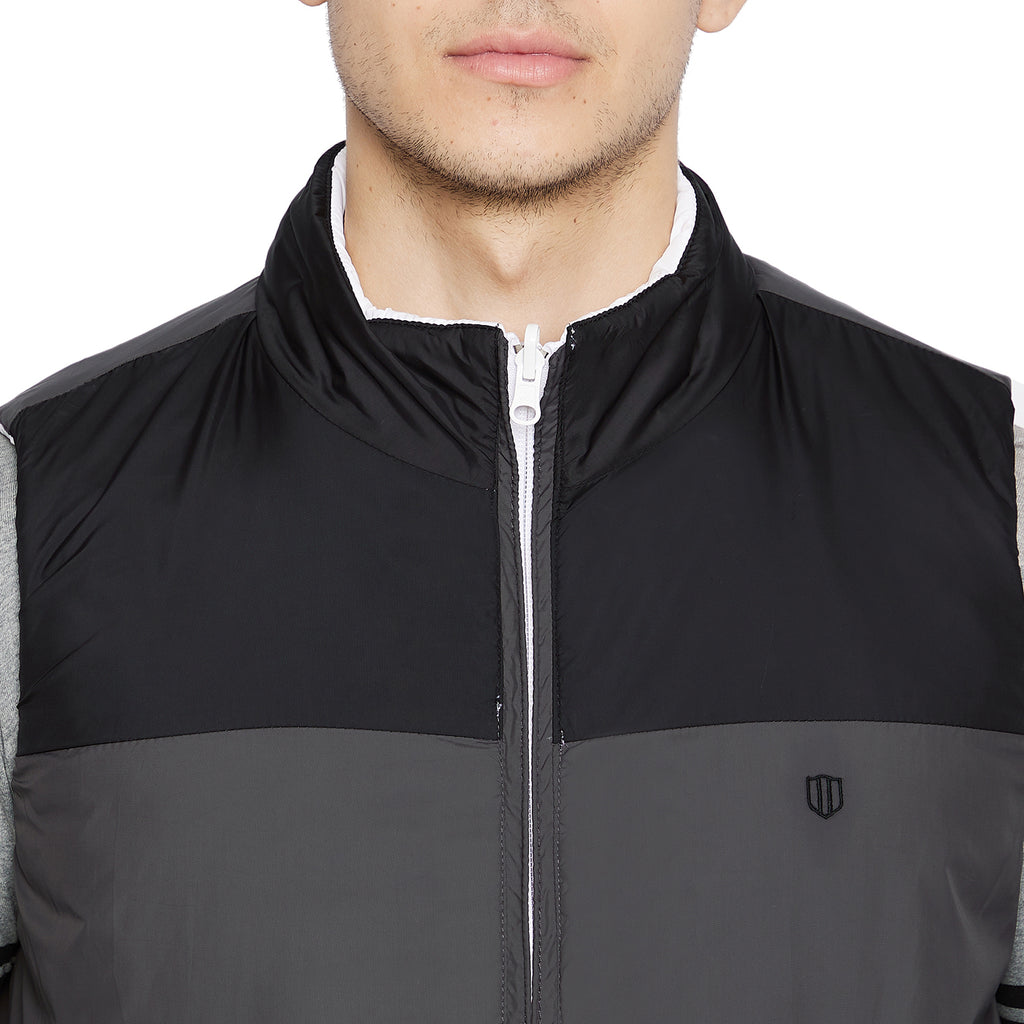 Duke Urban Men Sleeveless Reversible Jacket (SDZ908)