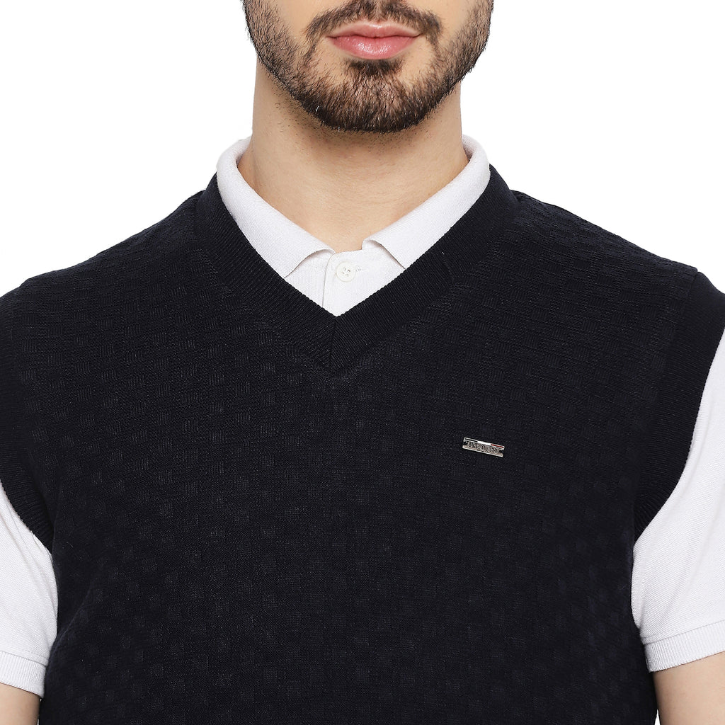 Duke Urban Men Sleeveless Reversible Sweater (SDS2037)