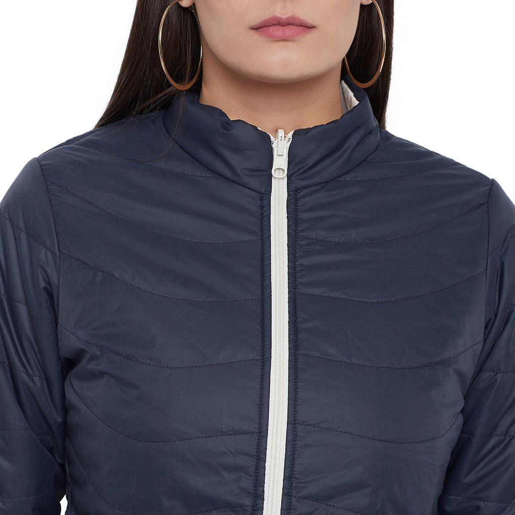 Duke Urban Women Full Sleeve Reversible Jacket (SDZ6716)
