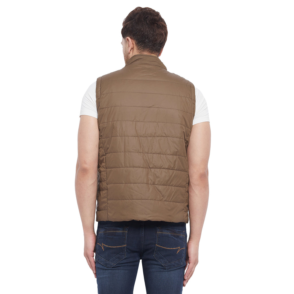 Duke Urban Men Sleeveless Reversible Jacket (SDZ913)