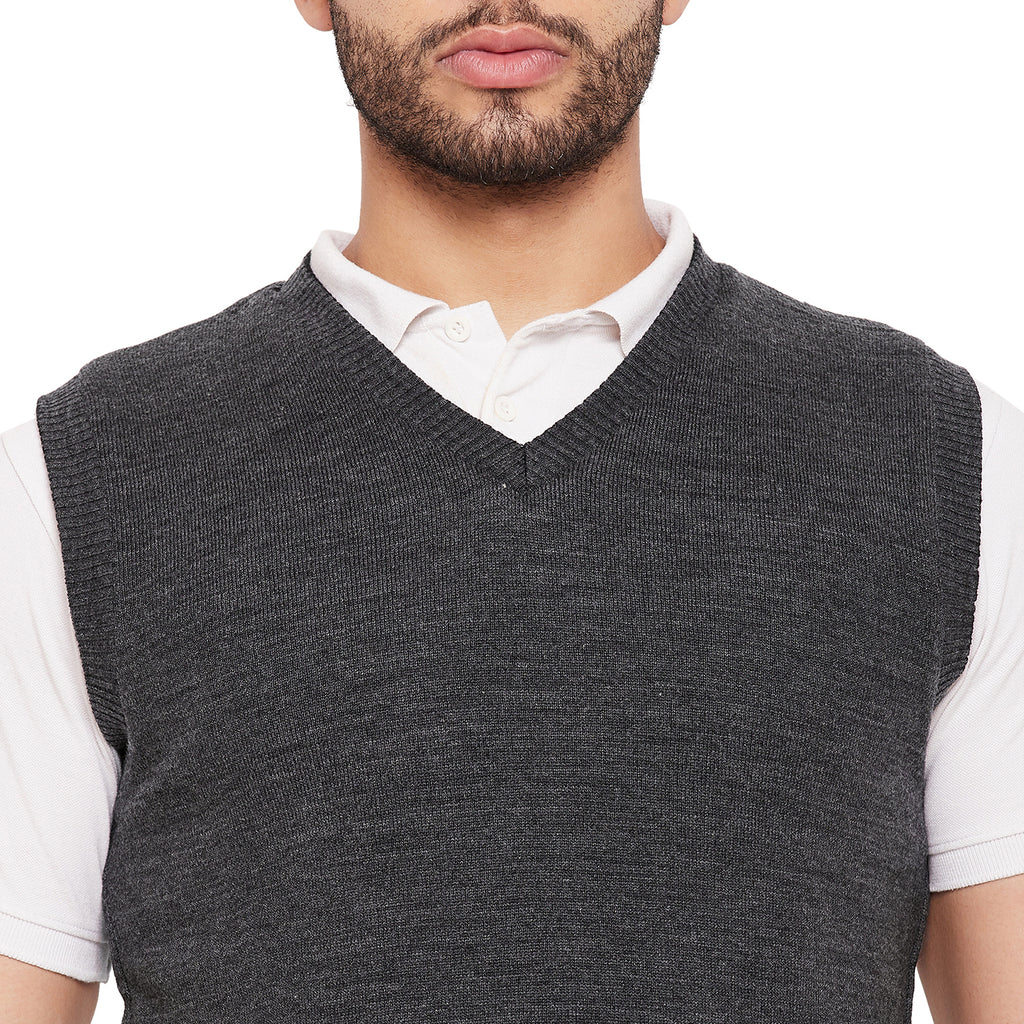 Duke Urban Men Sleeveless Reversible Sweater (SDS2040)