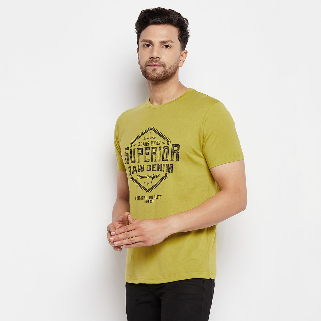 Duke Urban Men Half Sleeve Cotton T-shirt (ONSDVP39)