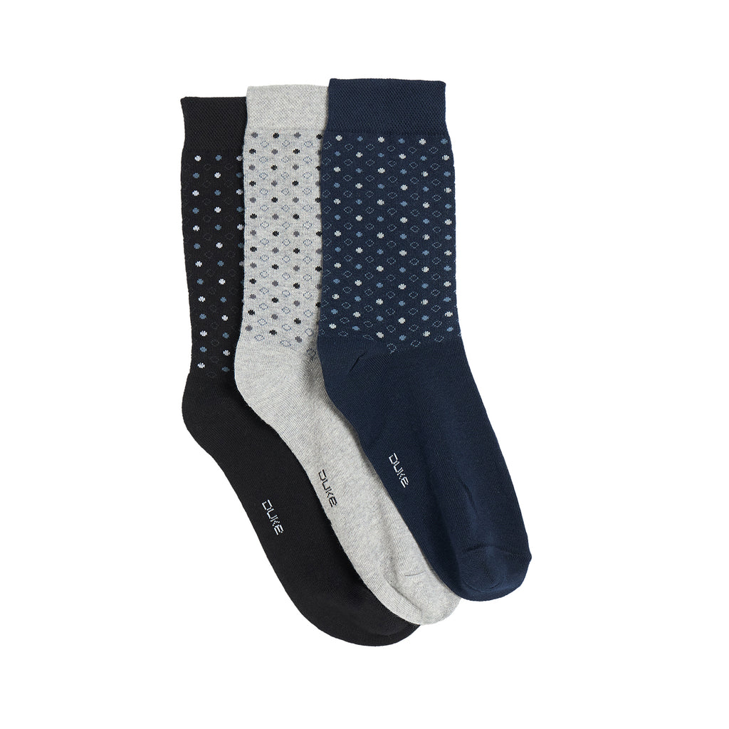 Duke Urban Men Calf Length Socks (JVP037)