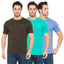 Duke Stardust Men Half Sleeve Cotton Pack of 3 T-shirts (ONSDVP41)