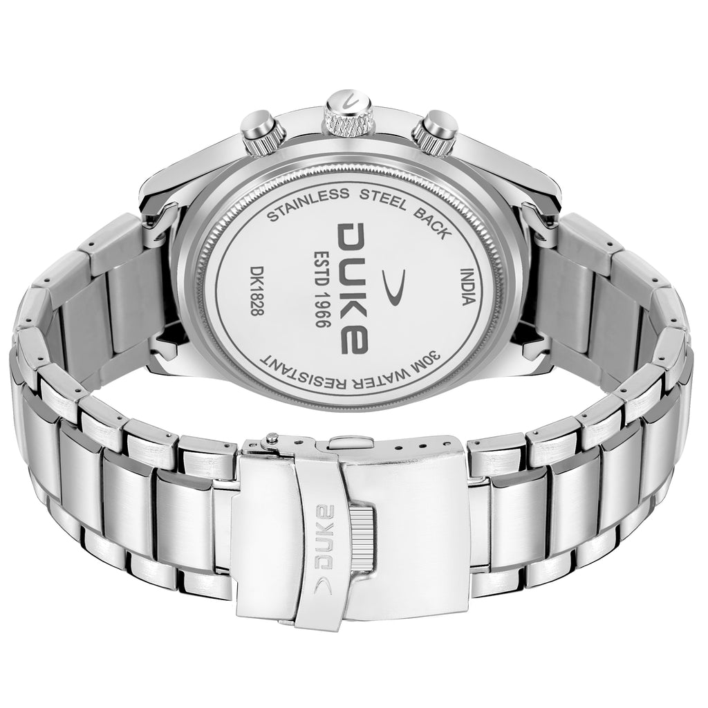 Duke Stainless Steel Strap Chronograph Men Watch (DK4004CRM02C)