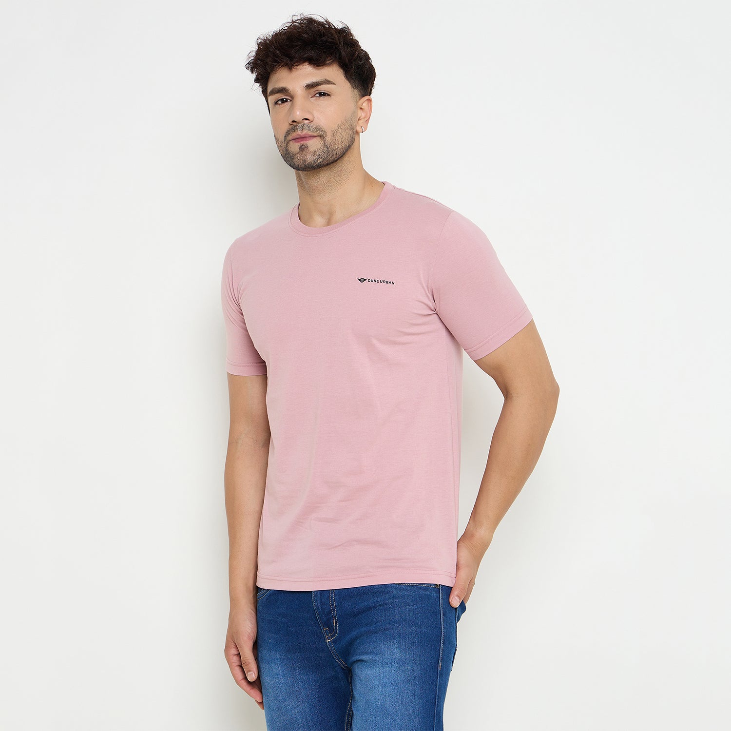 Duke Urban Men Half Sleeve Cotton Pack of 3 T-shirts (ONSDVP41)